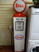 Replica vintage Esso petrol pump