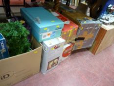 Large parcel of Christmas decorations