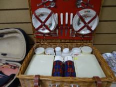 Brexton picnic basket with comprehensive contents