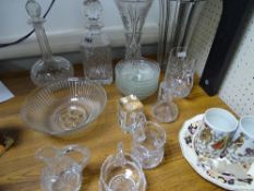 Parcel of quality glassware and items of china