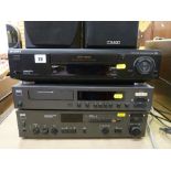 Parcel of home entertainment equipment including Nad CD player 5440, Nad stereo receiver 7240PE