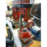 J Sanders Premium Quality five speed heavy duty drill press with attachments E/T