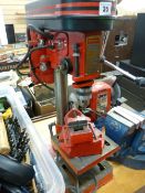 J Sanders Premium Quality five speed heavy duty drill press with attachments E/T