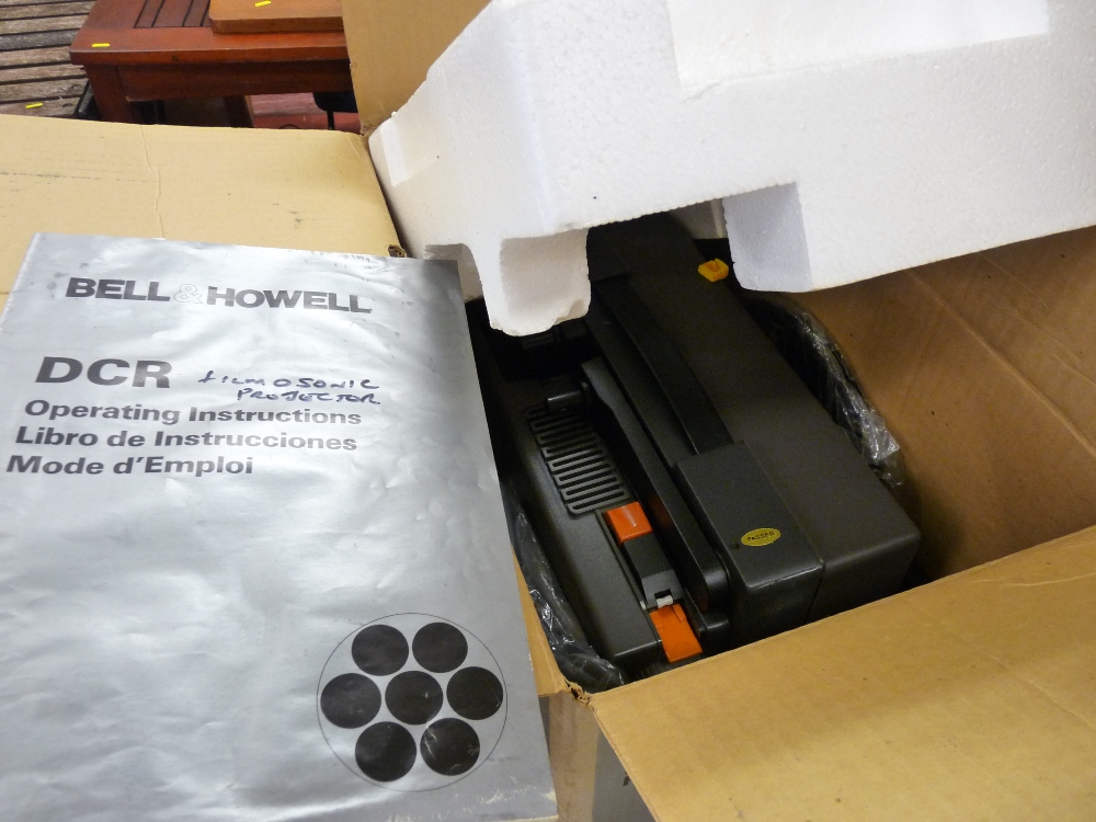 Bell & Howell Filmsonic projector E/T
