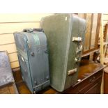 Vintage suitcase and one other