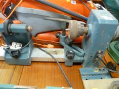 Bench top woodworking lathe E/T