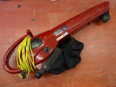 Red leaf blower E/T