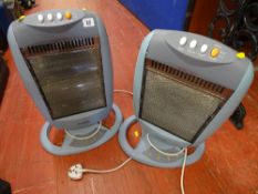 Pair of Hyundai electric heaters E/T