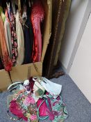 Box of vintage lady's clothing, mainly coats and jackets including labels by Anthology Avoka, Paul