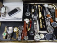 Collection of lady's and gent's wristwatches by various makers to include a boxed Charles Raymond