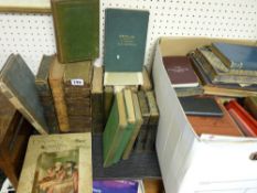 Parcel of antique and other books