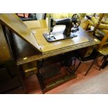 Singer? treadle sewing machine