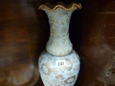 Doulton Lambeth vase, approx 40 cms high