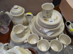 Collection of Harvest patterned dinner & teaware