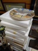 Parcel of boxed collectors plates