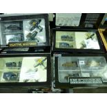 Four Corgi diecast Showcase Collection sets - 'Sword Beach', 'Battle for Stalingrad' and two '