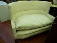 Antique two seater tub couch