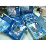 Four boxed Corgi diecast planes from The Aviation Archive including a Harrier GR.1, a Panavia
