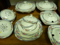 Parcel of Myott & Son dinnerware