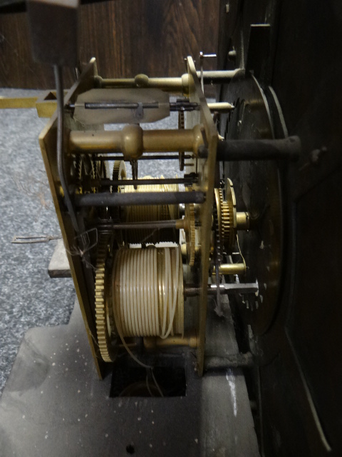 AN EIGHTEENTH CENTURY EIGHT DAY LONGCASE CLOCK BY JOHN OWEN OF LLANRWST, the brass face having - Image 18 of 21