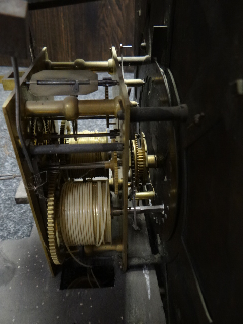 AN EIGHTEENTH CENTURY EIGHT DAY LONGCASE CLOCK BY JOHN OWEN OF LLANRWST, the brass face having - Image 19 of 21