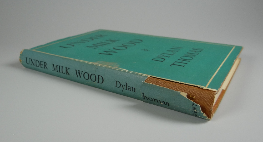 DYLAN THOMAS 1st Edition volume - 'Under Milk Wood', 1954 published by J M Dent & Sons - Image 4 of 5