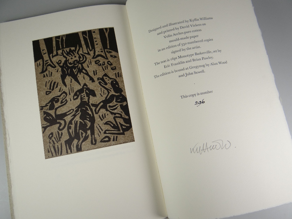 LLEWELYN WYN GRIFFITH & SIR KYFFIN WILLIAMS RA limited edition (296/350)volume - `Pryderi`, - Image 3 of 4