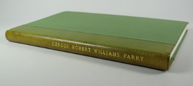 GWASG GREGYNOG limited edition (80/200) 'Cerddi Robert Williams Parry' deholiad gyda rhagynadrodd
