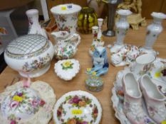 Parcel of miscellaneous decorative porcelain