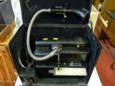 Vintage cased transcriber dictaphone