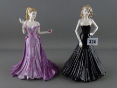 Two Coalport figurines Collingwood Collection 'Barbara' and Ladies of Fashion 'Margaret'