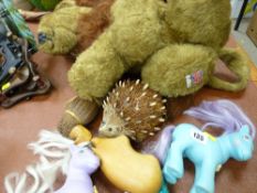 Collectable 'Little Pony' toys, soft toy etc
