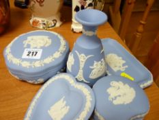 Parcel of Wedgwood Jasperware