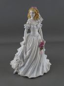 Royal Worcester figurine 'Wedding Day - Golden Moments'