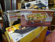 Parcel of four food warming items by Silvercrest and Bifinett E/T