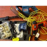 Challenge MHT5197 hedge trimmer, palm sander, Black & Decker 12v cordless drill etc E/T