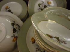 Parcel of Grindley dinnerware designed by Harry Hancock