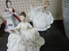 Two Royal Doulton figurines 'My Love' HN2339 and 'Pamela' HN2429