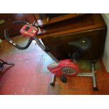 Marcy Pourfemme pink exercise bike