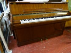 Modern Bentley overstrung upright piano