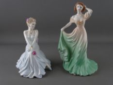 Two Coalport figurines Ladies of Fashion 'Gail' and 'Sian'