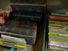 Old Welsh Bibles and other Welsh books in four boxes