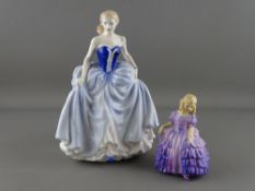 Two Royal Doulton figurines Classics Figure of the Year 2004 'Susan' and 'Rose' HN1516