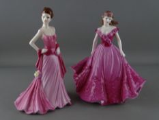 Two Coalport figurines Ladies of Fashion 'Megan' and 'Elizabeth'