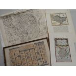 Parcel of various antiquarian maps & road maps