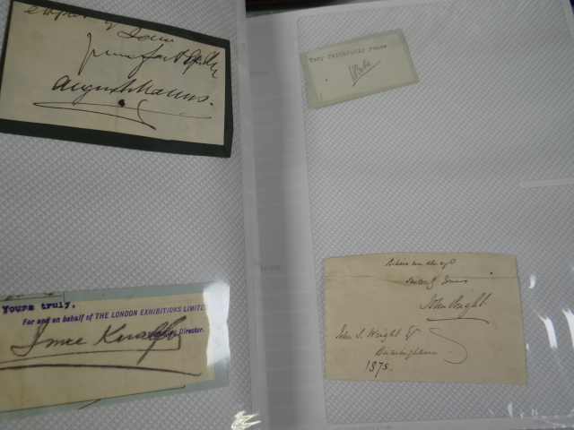 Four albums of various autographs & signatures - Image 9 of 18