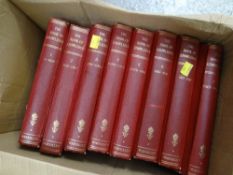 Set of eight volumes of the Waverley Book of Knowledge