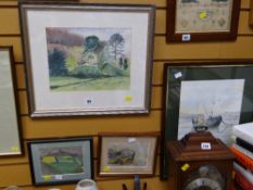 Three framed watercolours by KATHERINE BOULTON