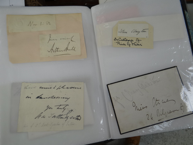 Four albums of various autographs & signatures - Image 14 of 18