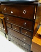 A Stag chest of drawers